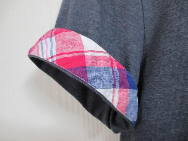 ☆バーバリーブラックレーベル ホース刺繍 チェック柄ポケット Tシャツ/メンズ/2 < ブランド ☆バーバリーブラックレーベル ホース刺繍 チェック柄ポケット Tシャツ/メンズ/2 < ブランドの