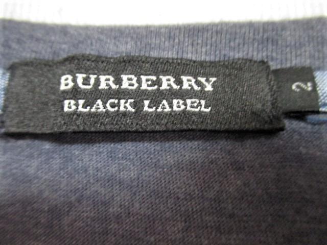☆バーバリーブラックレーベル ホース刺繍 チェック柄ポケット Tシャツ/メンズ/2 < ブランド ☆バーバリーブラックレーベル ホース刺繍 チェック柄ポケット Tシャツ/メンズ/2 < ブランドの