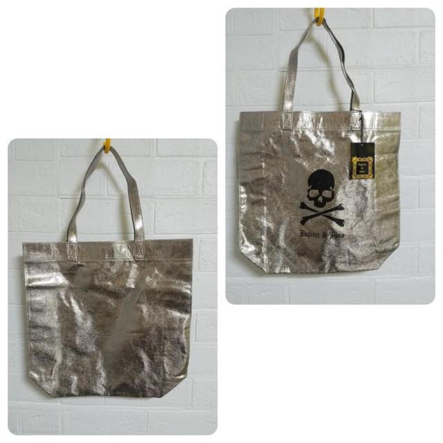レア★Jupiter&Juno【新品】エコbag3点(ブラック&シルバー&GD < 女性ファッション  レア★Jupiter&Juno【新品】エコbag3点(ブラック&シルバー&GD < 女性ファッションの
