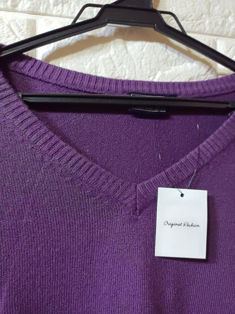 LOTTO★新品★Vネックカシミヤ風シンプルセーター/M < 男性ファッション  LOTTO★新品★Vネックカシミヤ風シンプルセーター/M < 男性ファッションの