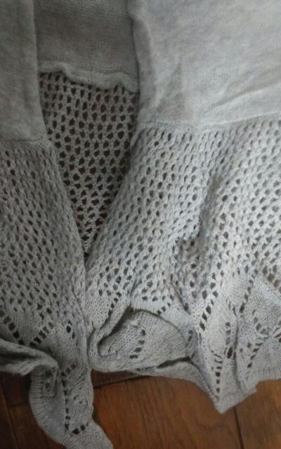 アースミュージックエコロジー グレー ニット 美品 < ブランド アースミュージックエコロジー グレー ニット 美品 < ブランドの