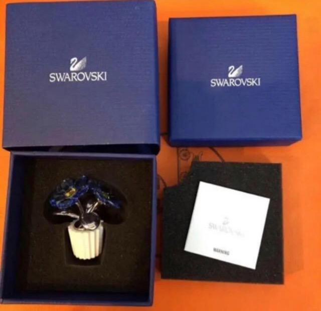 ★特価★新品未使用未開!置物!インテリアスワロフスキーSwarovski 忘れな草 刻印 < インテリア/ライフ  ★特価★新品未使用未開!置物!インテリアスワロフスキーSwarovski 忘れな草 刻印 < インテリア/ライフの