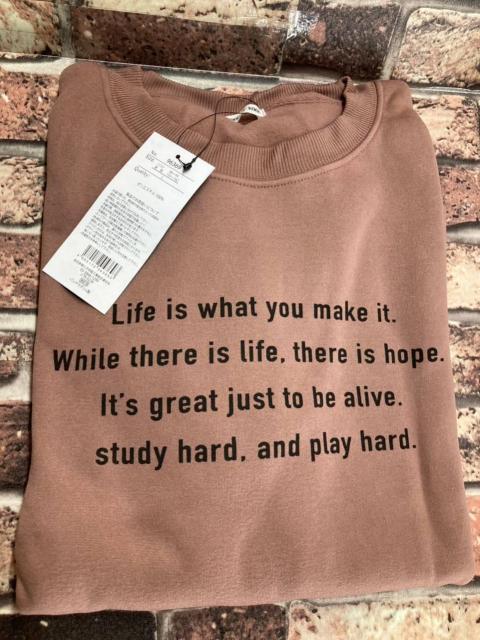 送料無料!レディース ロゴ柄 裏起毛トレーナー(6種から)1枚 < 女性ファッション  送料無料!レディース ロゴ柄 裏起毛トレーナー(6種から)1枚 < 女性ファッションの