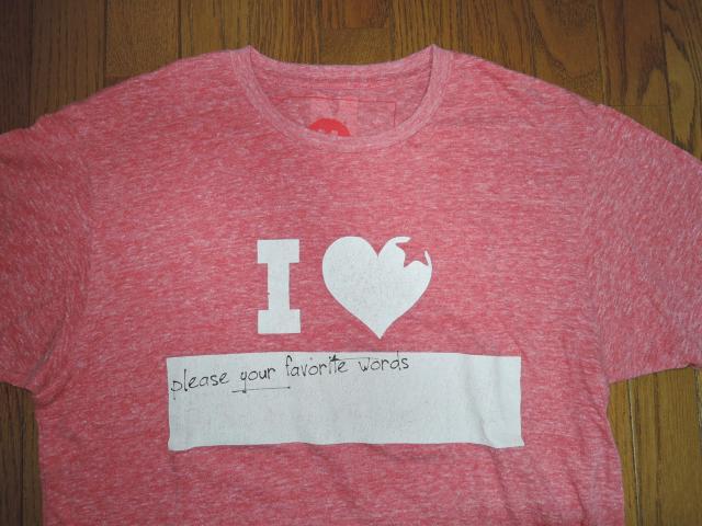 M �G�� T�V���c M ���i���߉��H �J�b�g�\�[ I♡ Tee M THANK YOU FRIEND TMT �� �u�����h�� 