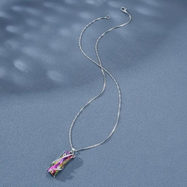 買わなきゃ損590円★カラフルなクリスタルブランチペンダントネックレスファインジュエリーギフト < 女性アクセサリー/時計  買わなきゃ損590円★カラフルなクリスタルブランチペンダントネックレスファインジュエリーギフト < 女性アクセサリー/時計の