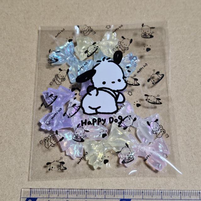 デコパーツ ハンドメイド 【ラメリボン10個セット】 < 香水/コスメ/ネイル  デコパーツ ハンドメイド 【ラメリボン10個セット】 < 香水/コスメ/ネイルの