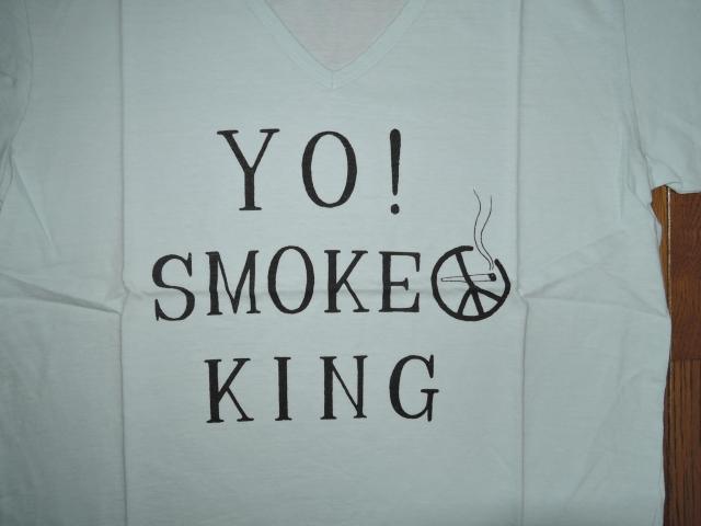 �V�i WACKO MARIA ���R�}���A V�l�b�N T�V���c XL COLOR V-NECK TEE YO SMOKE KING �� �u�����h�� 