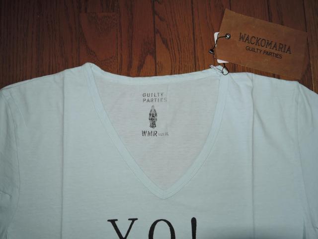 �V�i WACKO MARIA ���R�}���A V�l�b�N T�V���c XL COLOR V-NECK TEE YO SMOKE KING �� �u�����h�� 