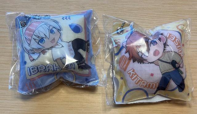 くら寿司 × にじさんじ コラボ クッションチャーム 2個イブラヒム北見遊征 < アニメ/コミック/キャラクター くら寿司 × にじさんじ コラボ クッションチャーム 2個イブラヒム北見遊征 < アニメ/コミック/キャラクターの