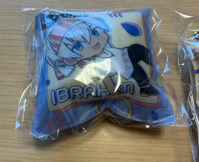 くら寿司 × にじさんじ コラボ クッションチャーム 2個イブラヒム北見遊征 < アニメ/コミック/キャラクター くら寿司 × にじさんじ コラボ クッションチャーム 2個イブラヒム北見遊征 < アニメ/コミック/キャラクターの
