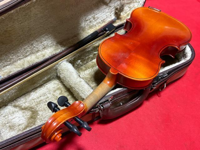SUZUKI バイオリン No220 1/4サイズ ケース付き1921-07-1 < ホビー SUZUKI バイオリン No220 1/4サイズ ケース付き1921-07-1 < ホビーの