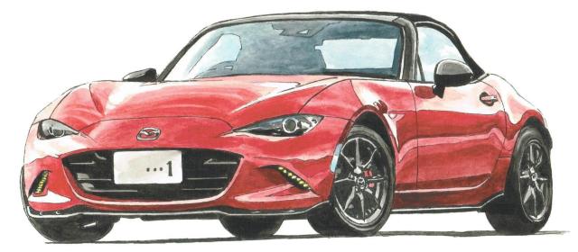 NC-320 RX-7/ロードスター限定版画サイン額装作家平右ヱ門 < 自動車/バイク NC-320 RX-7/ロードスター限定版画サイン額装作家平右ヱ門 < 自動車/バイク