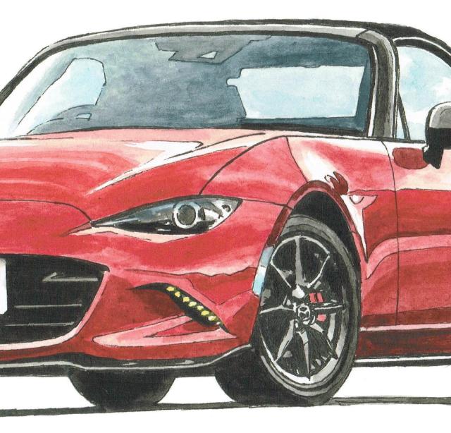 NC-320 RX-7/ロードスター限定版画サイン額装作家平右ヱ門 < 自動車/バイク NC-320 RX-7/ロードスター限定版画サイン額装作家平右ヱ門 < 自動車/バイク