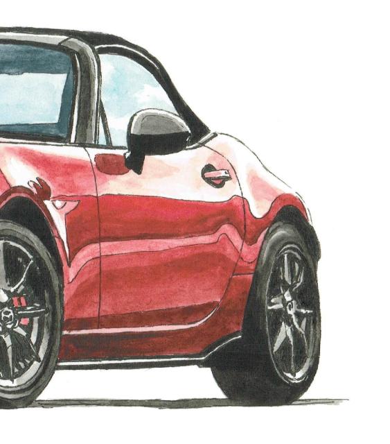 NC-320 RX-7/ロードスター限定版画サイン額装作家平右ヱ門 < 自動車/バイク NC-320 RX-7/ロードスター限定版画サイン額装作家平右ヱ門 < 自動車/バイク