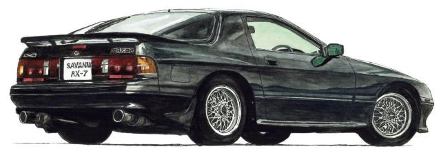 NC-320 RX-7/ロードスター限定版画サイン額装作家平右ヱ門 < 自動車/バイク NC-320 RX-7/ロードスター限定版画サイン額装作家平右ヱ門 < 自動車/バイク