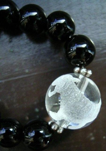 ☆即決☆白虎彫水晶xオニキスストラップ < 家電/AV  ☆即決☆白虎彫水晶xオニキスストラップ < 家電/AVの