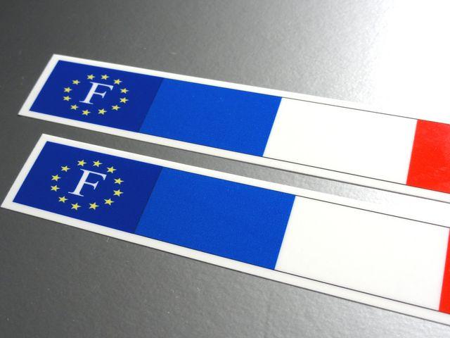 B フランス国旗バナーステッカー2枚set☆シール即買! < 自動車/バイク B フランス国旗バナーステッカー2枚set☆シール即買! < 自動車/バイク
