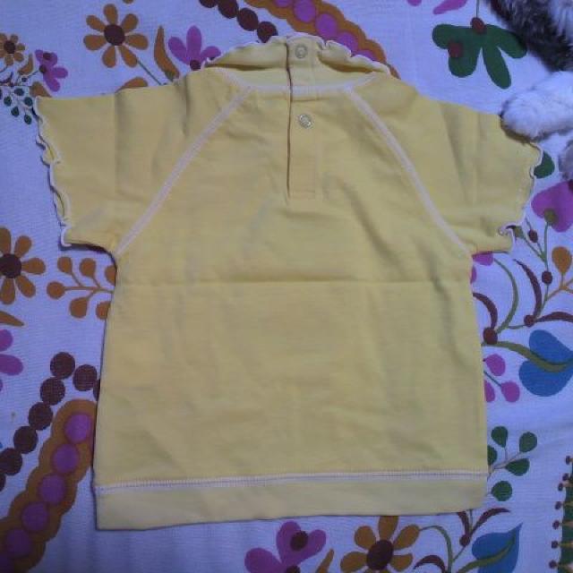 Sugar cornイエロー 苺プリ Tシャツ < キッズ/ベビー Sugar cornイエロー 苺プリ Tシャツ < キッズ/ベビーの