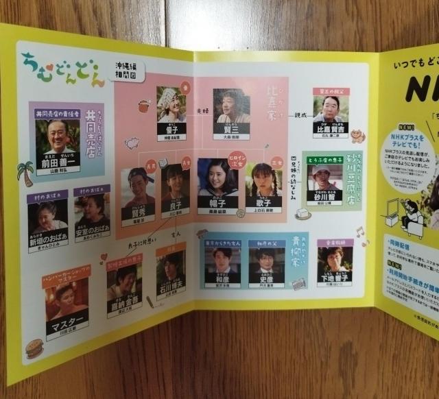 NHK 朝ドラ ちむどんどん 黒島結菜 宣伝 折りたたみチラシ < タレントグッズ NHK 朝ドラ ちむどんどん 黒島結菜 宣伝 折りたたみチラシ < タレントグッズの