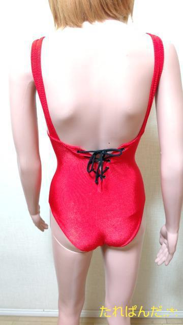 極美品☆SUNSHINE☆光沢つるAレッドの背編上げsexyなカップ付き水着6375☆3点で即落 < 女性ファッション  極美品☆SUNSHINE☆光沢つるAレッドの背編上げsexyなカップ付き水着6375☆3点で即落 < 女性ファッションの