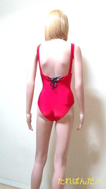 極美品☆SUNSHINE☆光沢つるAレッドの背編上げsexyなカップ付き水着6375☆3点で即落 < 女性ファッション  極美品☆SUNSHINE☆光沢つるAレッドの背編上げsexyなカップ付き水着6375☆3点で即落 < 女性ファッションの