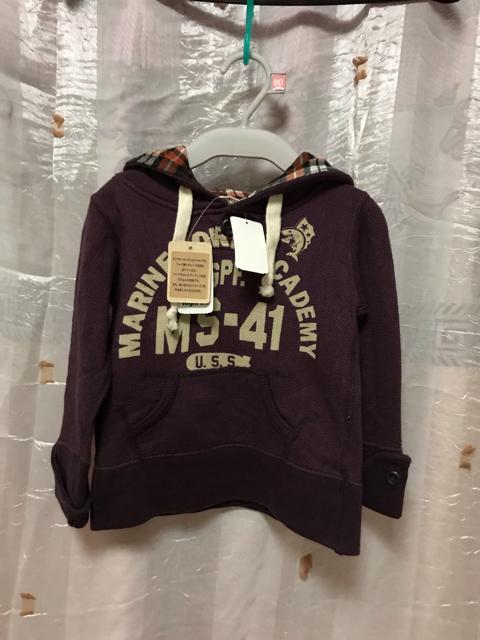 新品タグ付き    トップス  パーカー  90cm < キッズ/ベビー  新品タグ付き    トップス  パーカー  90cm  < キッズ/ベビーの