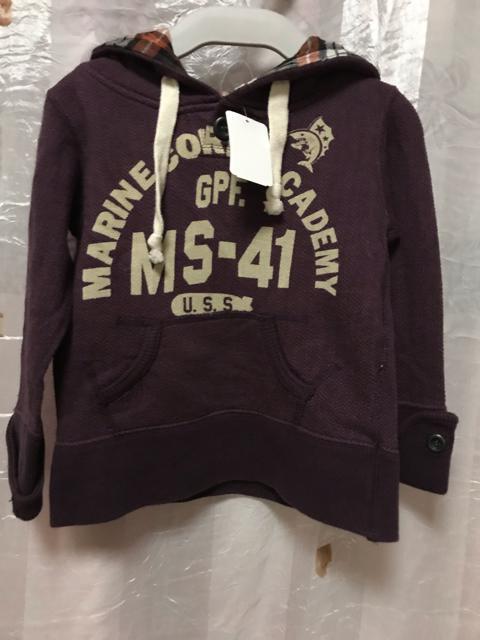 新品タグ付き    トップス  パーカー  90cm < キッズ/ベビー  新品タグ付き    トップス  パーカー  90cm < キッズ/ベビーの