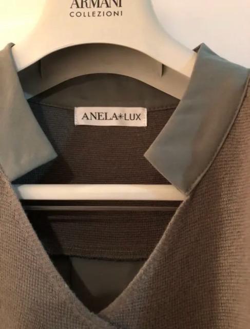 ★新品未使用品薄特価人気アイテム素敵プルオーバーストレッチアンミカ・アネラリュクスカーキ色上品高級重宝体型カバーMサイズ < 女性ファッション  ★新品未使用品薄特価人気アイテム素敵プルオーバーストレッチアンミカ・アネラリュクスカーキ色上品高級重宝体型カバーMサイズ < 女性ファッションの