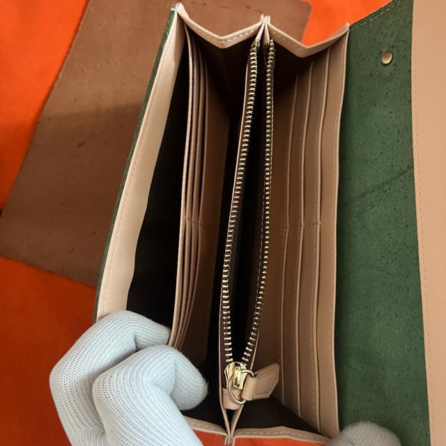 緑 グリーン系 長財布 本革 ブライドルレザー メンズ ヌメ革 ロングウォレット レザー  牛革 < 男性ファッション  緑 グリーン系 長財布 本革 ブライドルレザー メンズ ヌメ革 ロングウォレット レザー  牛革 < 男性ファッションの