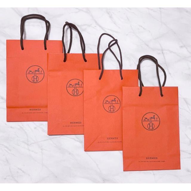 エルメスHERMES ショップ袋Sショッパー 4枚 < ブランド  エルメスHERMES ショップ袋Sショッパー 4枚  < ブランドの