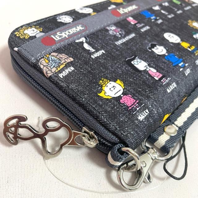 ★新品★LeSportsac レスポートサック 長財布 財布 スヌーピ SNOOPY グレイ 3462 送料無料 < 女性ファッション  ★新品★LeSportsac レスポートサック 長財布 財布 スヌーピ SNOOPY グレイ 3462 送料無料 < 女性ファッションの