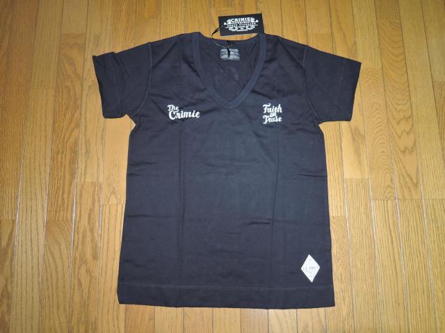 �V�i CRIMIE �N���C�~�[ V�l�b�N T�V���c S �� STATELY V-NECK TEE �w���S LOGO V���J�b�g�\�[ �� �u�����h�� 