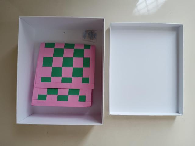 メモリアルボックス(ピンク濃×緑) < ペット/手芸/園芸 メモリアルボックス(ピンク濃×緑) < ペット/手芸/園芸の