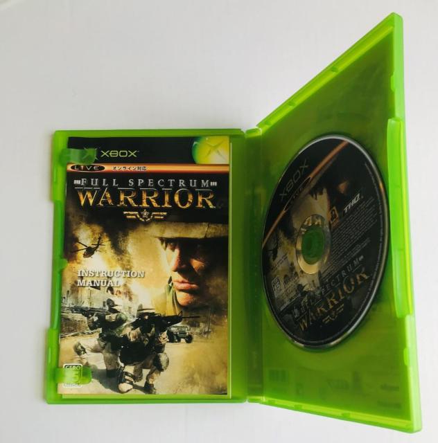 FULL SPECTRUM WARRIOR t@XyNg@EHA[@Xbox Japanese version  Q[{/\tg 