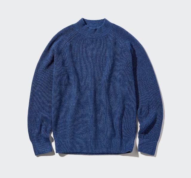 XXL★3L★メンズ★ユニクロ★ミドルゲージモックネックセーター★新品 < 男性ファッション XXL★3L★メンズ★ユニクロ★ミドルゲージモックネックセーター★新品 < 男性ファッションの