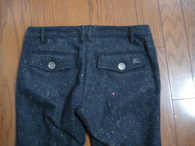 ★バーバリーブルーレーベル ツィードデザインパンツ★着用2・3度!セットアップにも クローゼット整理価格! < ブランド ★バーバリーブルーレーベル ツィードデザインパンツ★着用2・3度!セットアップにも クローゼット整理価格! < ブランドの