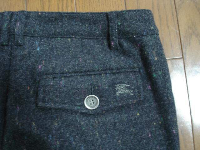 ★バーバリーブルーレーベル ツィードデザインパンツ★着用2・3度!セットアップにも クローゼット整理価格! < ブランド ★バーバリーブルーレーベル ツィードデザインパンツ★着用2・3度!セットアップにも クローゼット整理価格! < ブランドの