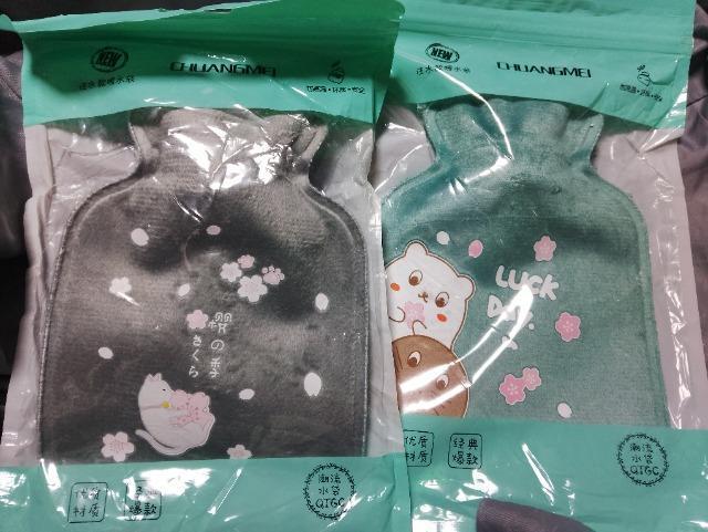 ■CHUANGMEI■注水式湯たんぽ 2個セット グレー グリーン さくら クマ 手のひらサイズ かわいい < ヘルス/ビューティー ■CHUANGMEI■注水式湯たんぽ 2個セット グレー グリーン さくら クマ 手のひらサイズ かわいい < ヘルス/ビューティーの