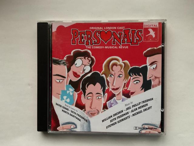 PERSONALS THE COMEDY-MUSICAL REVUE ORIGINAL LONDON CAST �����~���[�W�J��  �� CD/DVD/�r�f�I�� 