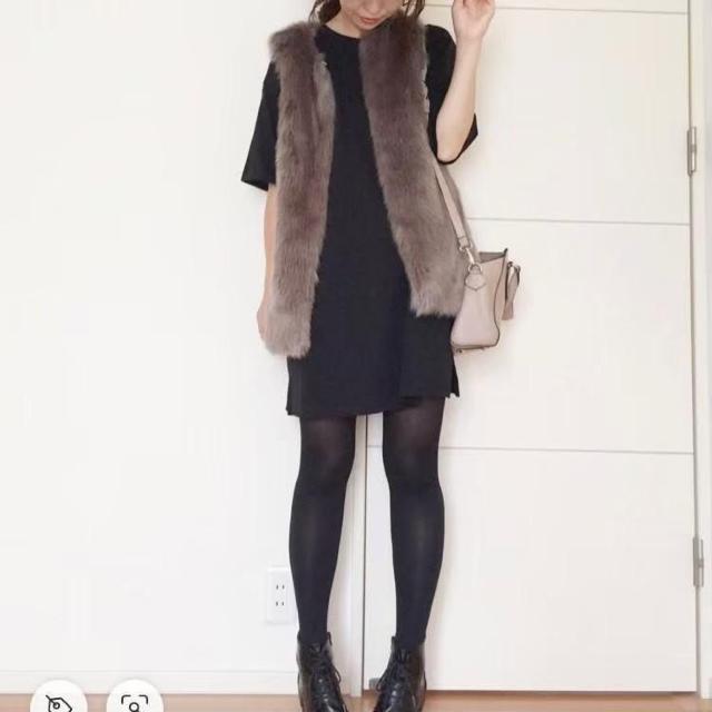 ◆JEANASIS/ジーナシス◆フェイクファーベスト★ブラウンF*シンプルコーデ美品♪ < ブランド ◆JEANASIS/ジーナシス◆フェイクファーベスト★ブラウンF*シンプルコーデ美品♪ < ブランドの