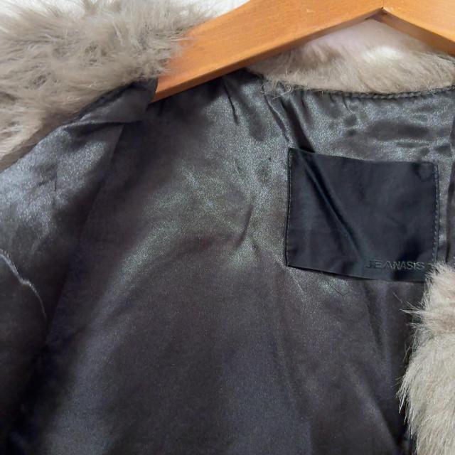 ◆JEANASIS/ジーナシス◆フェイクファーベスト★ブラウンF*シンプルコーデ美品♪ < ブランド ◆JEANASIS/ジーナシス◆フェイクファーベスト★ブラウンF*シンプルコーデ美品♪ < ブランドの