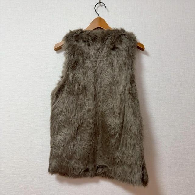 ◆JEANASIS/ジーナシス◆フェイクファーベスト★ブラウンF*シンプルコーデ美品♪ < ブランド ◆JEANASIS/ジーナシス◆フェイクファーベスト★ブラウンF*シンプルコーデ美品♪ < ブランドの