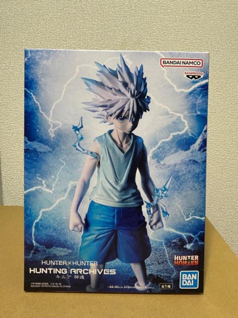 HUNTER×HUNTER HUNTING ARCHIVES キルア 神速 フィギュア バンプレスト