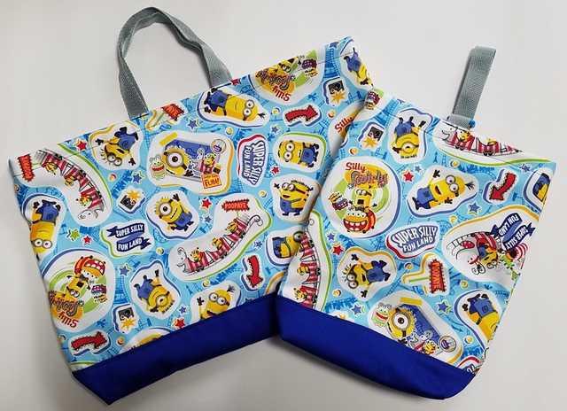 【本日限定】★ 20BS  ミニオンズ レッスンバッグ 3点set(*^O^*)ハンドメイド < キッズ/ベビー  【本日限定】★ 20BS  ミニオンズ レッスンバッグ 3点set(*^O^*)ハンドメイド < キッズ/ベビーの