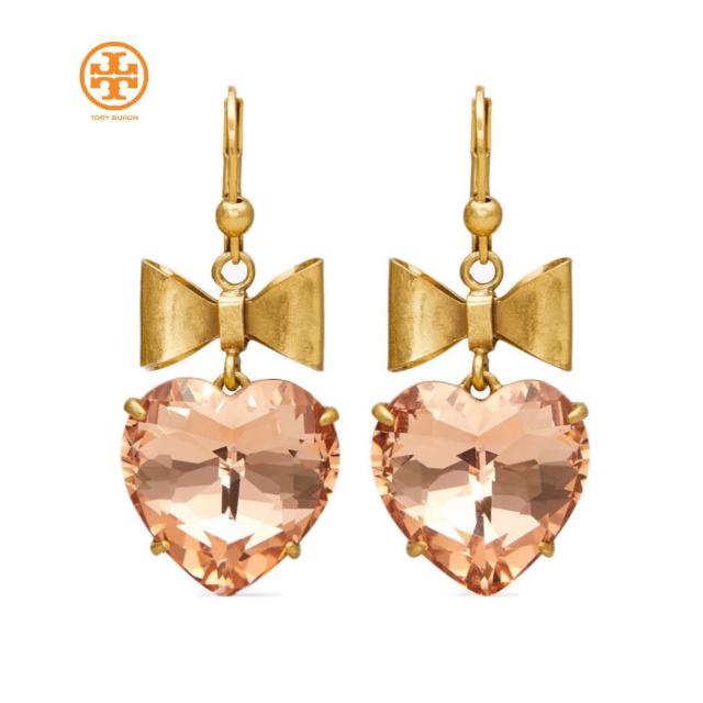 新品トリーバーチTORY BURCHハート&リボン ピアス ピン < ブランド 新品トリーバーチTORY BURCHハート&リボン ピアス ピン < ブランドの