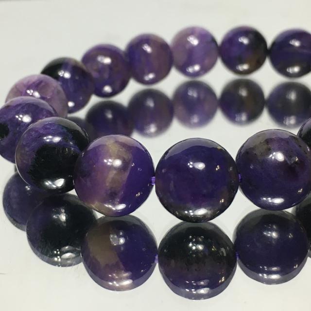 《No.294》世界三大ヒーリングストーン 天然石チャロアイト < 女性アクセサリー/時計  《No.294》世界三大ヒーリングストーン 天然石チャロアイト  < 女性アクセサリー/時計の