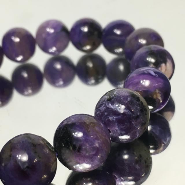 《No.294》世界三大ヒーリングストーン 天然石チャロアイト < 女性アクセサリー/時計  《No.294》世界三大ヒーリングストーン 天然石チャロアイト < 女性アクセサリー/時計の