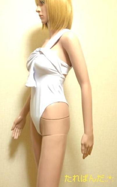 極美品☆光沢純白カラーのカップ付きOneショル×超ハイレグsexyな水着6013☆3点で即落 < レジャー/スポーツ  極美品☆光沢純白カラーのカップ付きOneショル×超ハイレグsexyな水着6013☆3点で即落 < レジャー/スポーツの