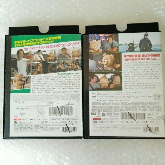 Bluray2本「テッド 1+2」【日本語吹替】レンタル落ち < CD/DVD/ビデオ Bluray2本「テッド 1+2」【日本語吹替】レンタル落ち < CD/DVD/ビデオの