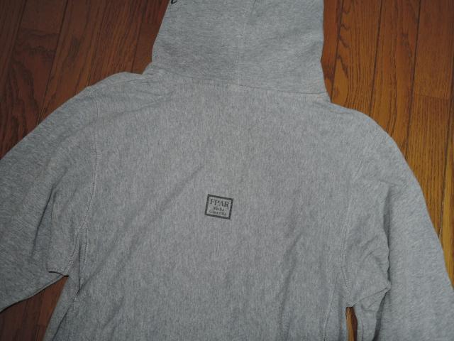 FPAR 40% スウェット パーカー 2 灰 プルオーバー HOODIE メッセージ WTAPS ダブルタップス FORTY < ブランド  FPAR 40% スウェット パーカー 2 灰 プルオーバー HOODIE メッセージ WTAPS ダブルタップス FORTY < ブランドの